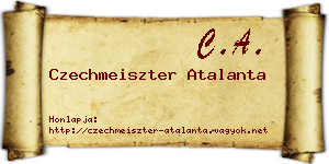 Czechmeiszter Atalanta névjegykártya